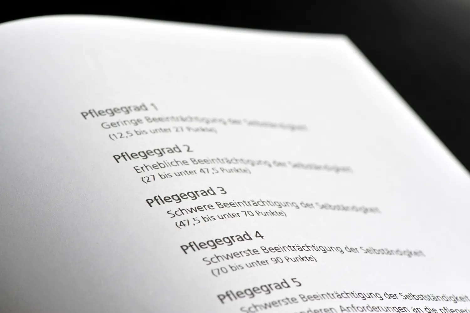 Pflegegrade, Altenpflege, Pflegeheim, Pflegeberuf, Pflegedienst